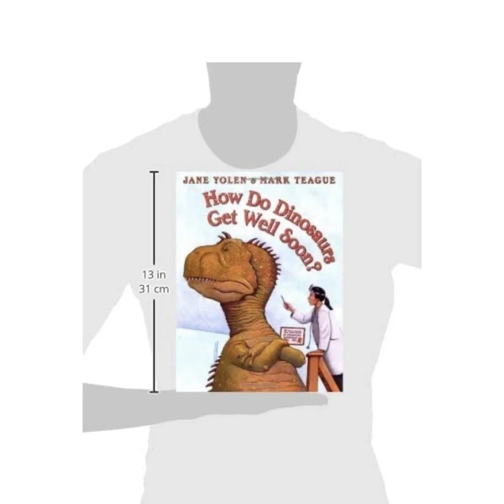 How Do Dinosaurs Get Well Soon? Hardcover by Jane Yolen EXCELLENT‎ CONDITION